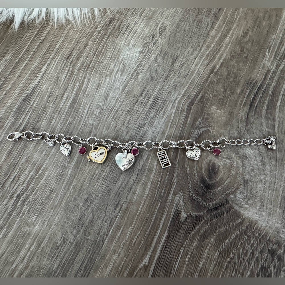 💗💖 BRIGHTON 2020 Retired Power Of Pink Adjustable Bracelet - Picture 4 of 6